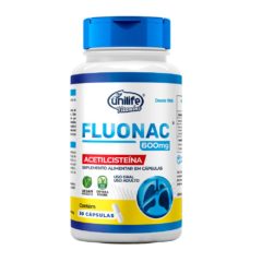 Fluonac Acetilcisteína Unilife 30 Cápsulas