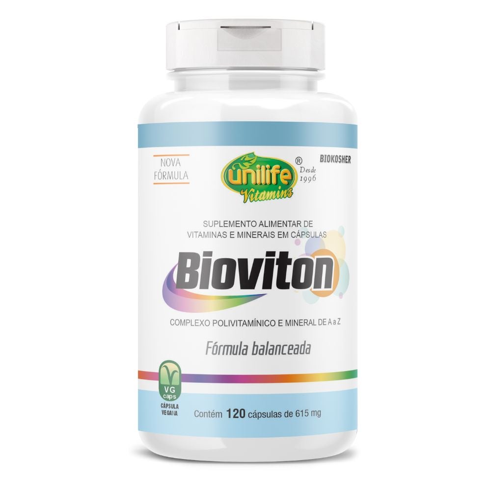 Bioviton Polivitamínico Unilife 120 cápsulas