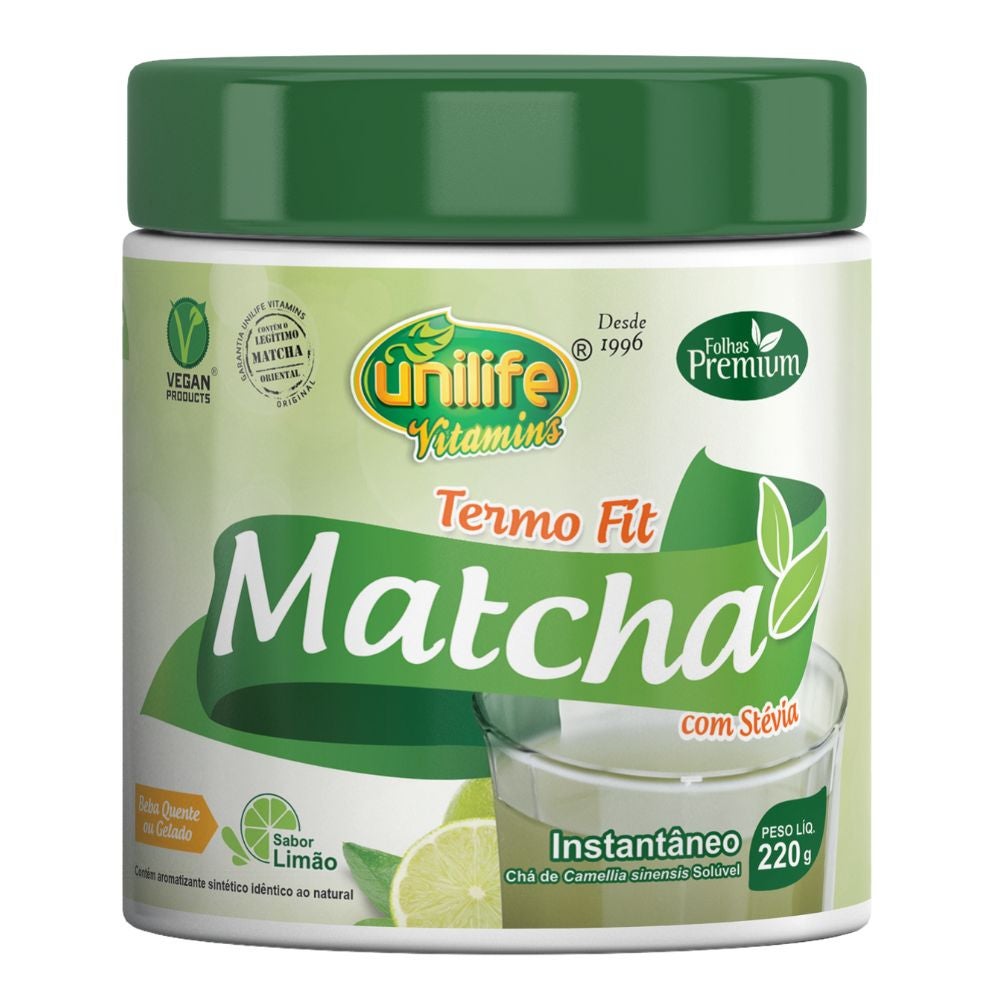 Matcha Instantâneo Termo Fit Unilife 220g