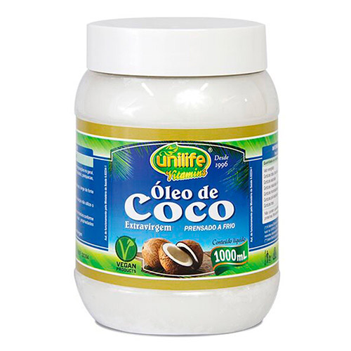 Óleo de Coco Extra Virgem Unilife 1000ml