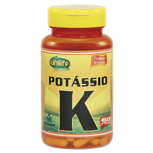 Potássio K Unilife 60 cápsulas