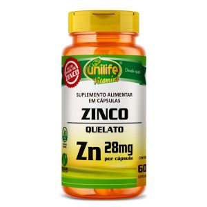 Zinco Zn Unilife 60 cápsulas