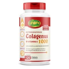 Colágeno + Vitamina C Unilife 120 comprimidos