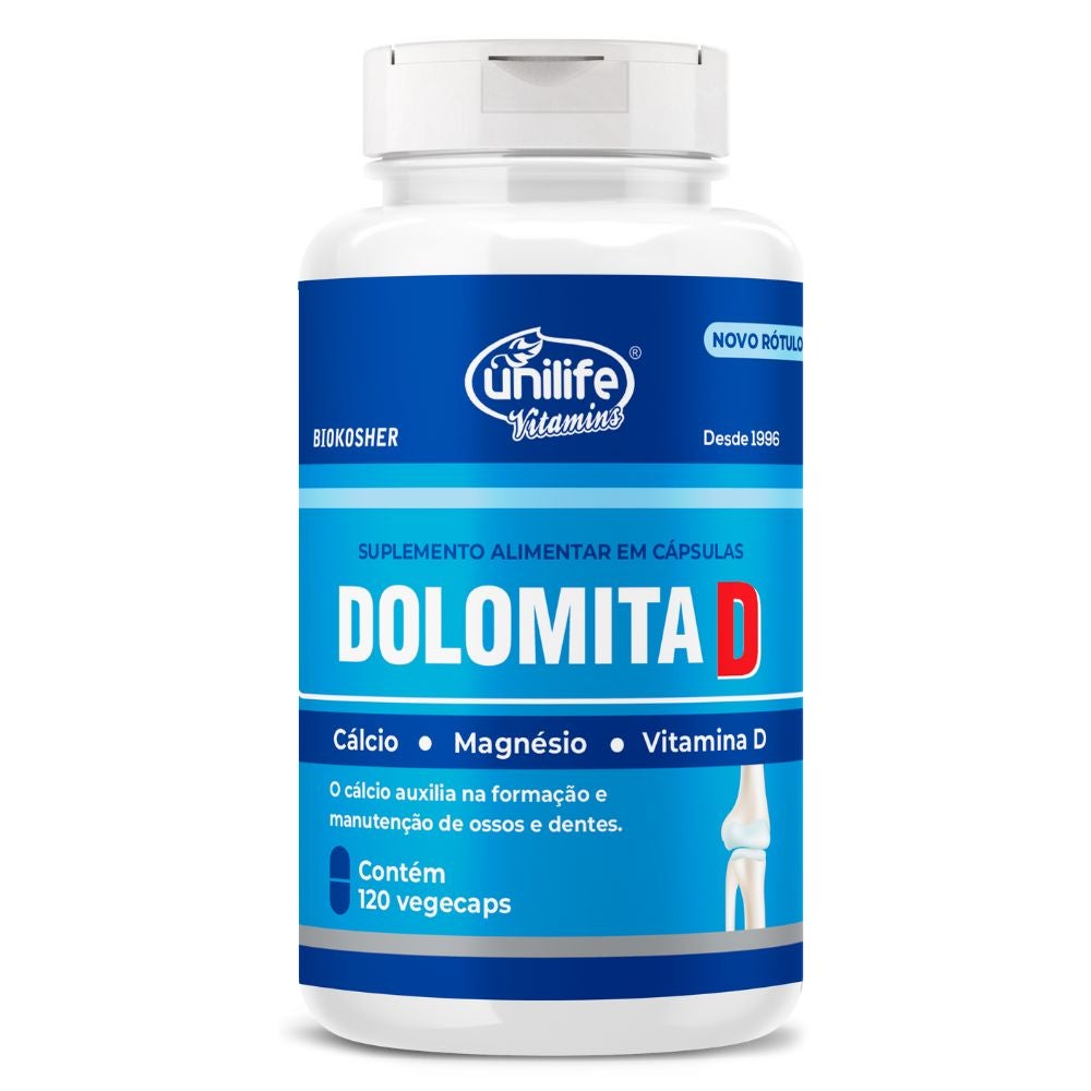 Dolomita D Unilife 120 cápsulas