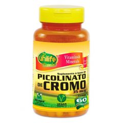 Picolinato de Cromo Unilife 60 cápsulas