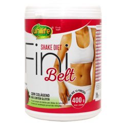 Shake Diet com Colágeno Fini Belt Unilife Morango 400g