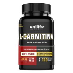L-Carnitina Unilife 120 cápsulas