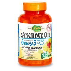 Ômega 3 Desodorizado Óleo de Anchova Unilife 60 cápsulas