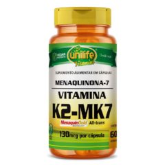 Vitamina K2 Menaquinona Unilife 60 cápsulas