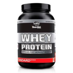 Whey Protein Concentrado Sabor Morango Unilife 900g