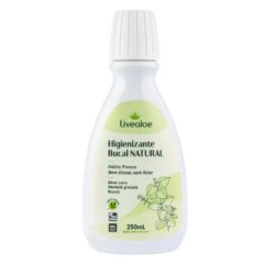 Higienizante Bucal Natural Livealoe 250ml