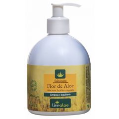 Sabonete Líquido Flor de Aloe Livealoe 480ml