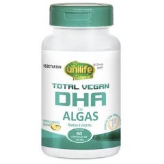 Total Vegan DHA de Algas Unilife 60 cápsulas