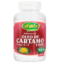 Óleo de Cártamo Unilife 120 cápsulas