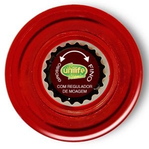 Sal Rosa do Himalaia Grosso com Moedor Vermelho Unilife 100g - Imagem 2