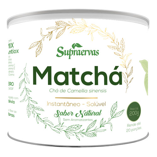 Matchá Sabor Natural Supraervas 200g