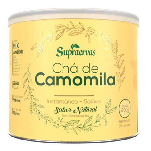 Chá de Camomila Solúvel SupraErvas 200g