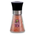 Sal Rosa do Himalaia Grosso com Moedor Preto Unilife 100g