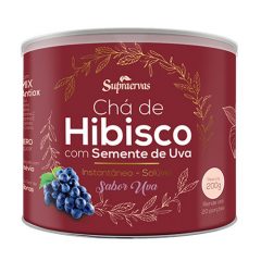 Chá de Hibisco com Semente de Uva Sabor Uva SupraErvas 200g