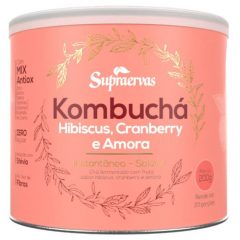 Kombuchá com Hibiscus, Cranberry e Amora SupraErvas 200g