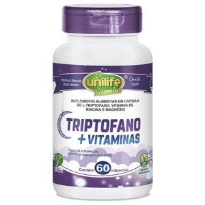 Triptofano + Vitaminas Unilife 60 cápsulas