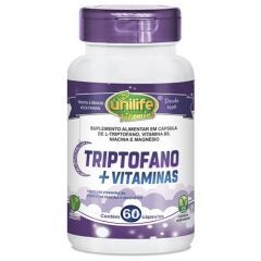 Triptofano + Vitaminas Unilife 60 cápsulas
