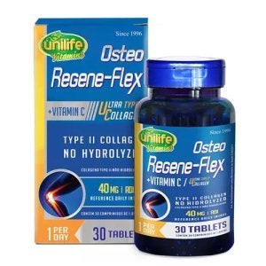 Colágeno Tipo 2 Osteo Regeneflex Unilife 30 comprimidos