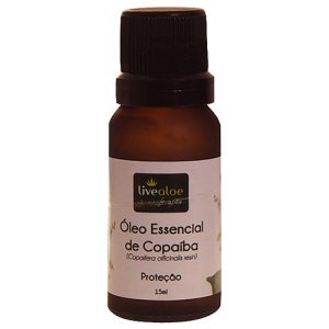 Óleo Essencial de Copaíba Livealoe 15ml