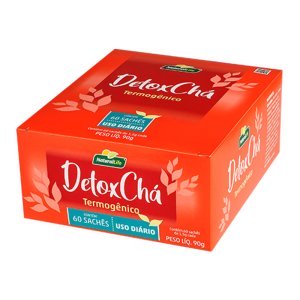 DetoxChá Termogênico Natural Life 60 Sachês