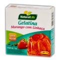 Gelatina Diet Morango com Linhaça Natural Life 12g