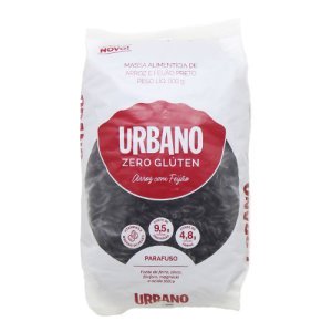 Macarrão de Arroz e Feijão Preto Parafuso Integral Urbano 500g