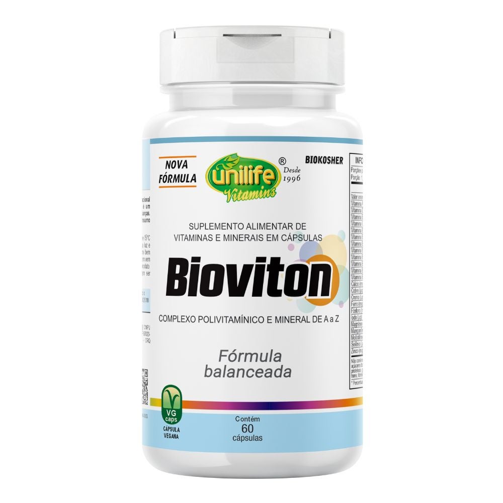 Bioviton Polivitamínico Unilife 60 cápsulas