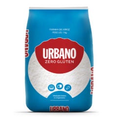 Farinha de Arroz Zero Glúten Urbano 1kg