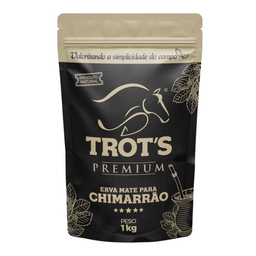 Erva Mate Premium para Chimarrão Trots 1kg