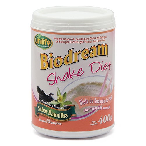 Biodream Shake Diet Sabor Baunilha Unilife 400g