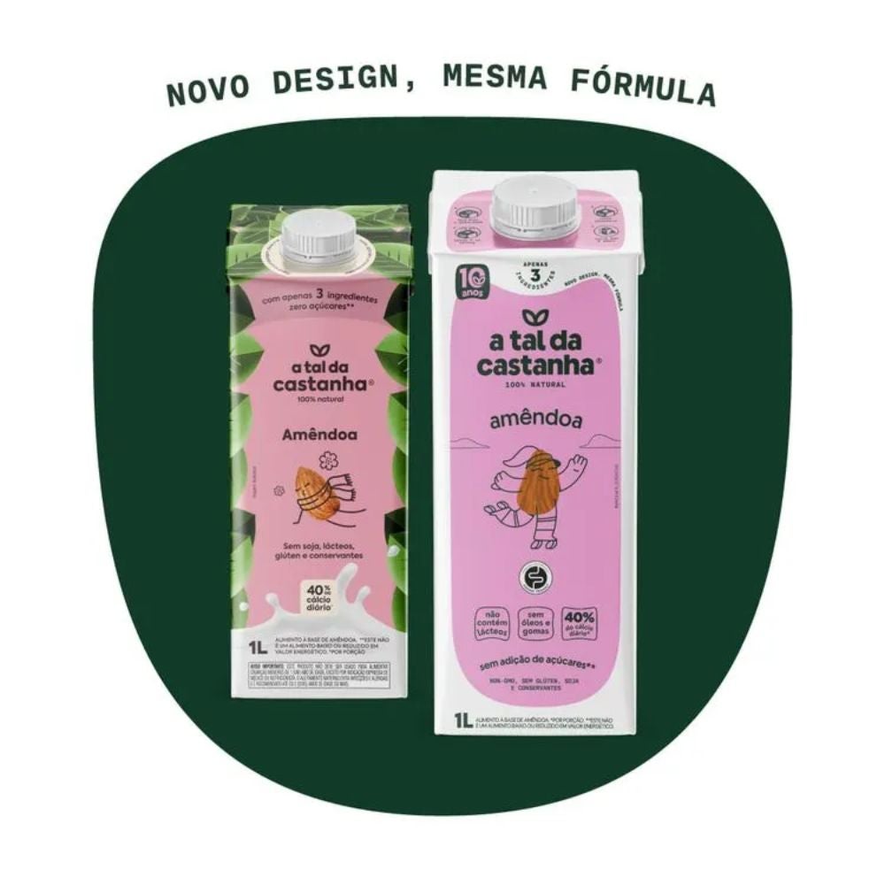 Bebida de Amêndoa A Tal da Castanha 1L - Imagem 2