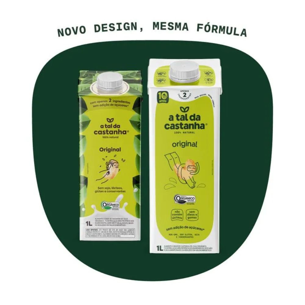 Bebida de Castanha de Caju Original A Tal da Castanha 1L - Imagem 2