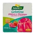 Gelatina Diet de Hibisco e Morango Natural Life 12g