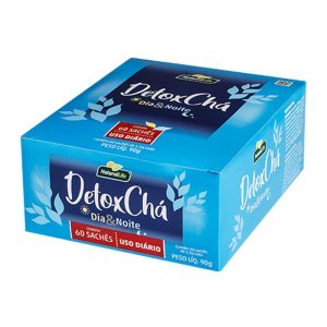 DetoxChá Dia e Noite Natural Life 60 Sachês