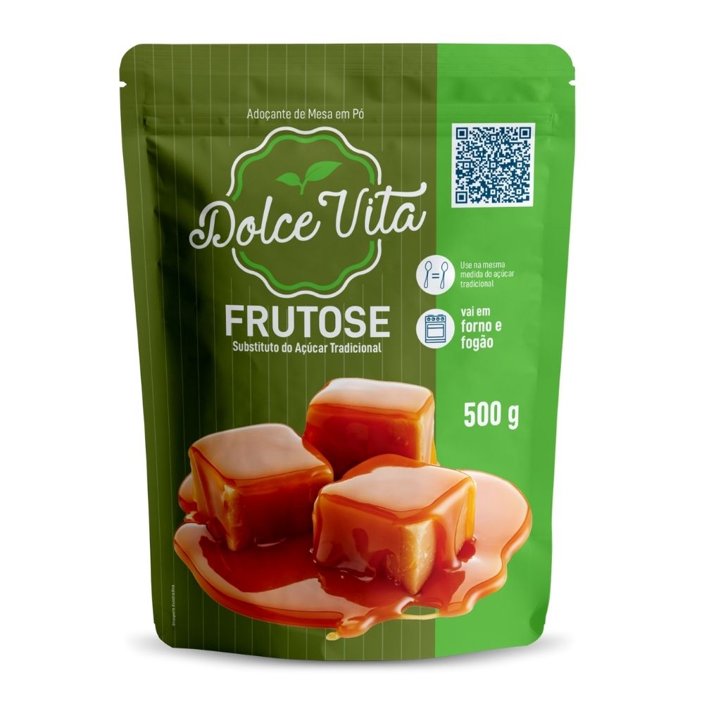 Adoçante de Mesa em Pó Frutose Dolce Vita 500g