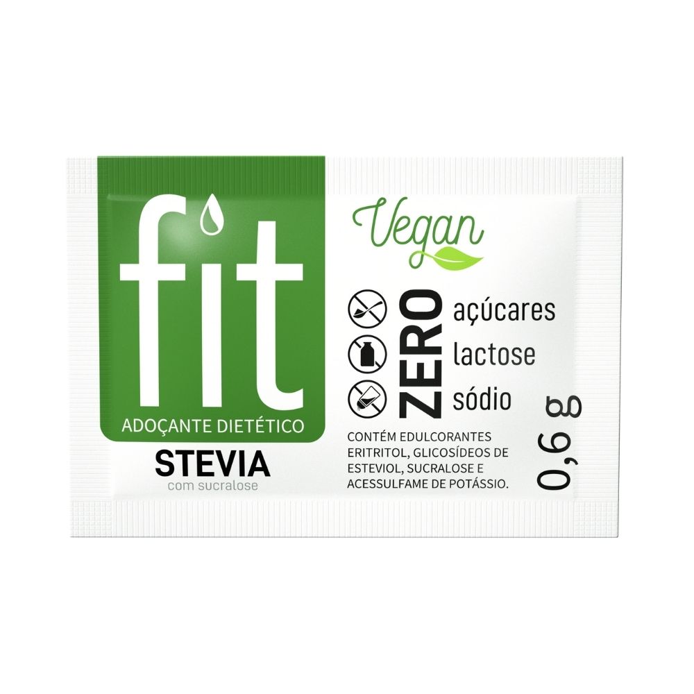 Adoçante Stevia com Sucralose Fit 50 Envelopes - Imagem 2