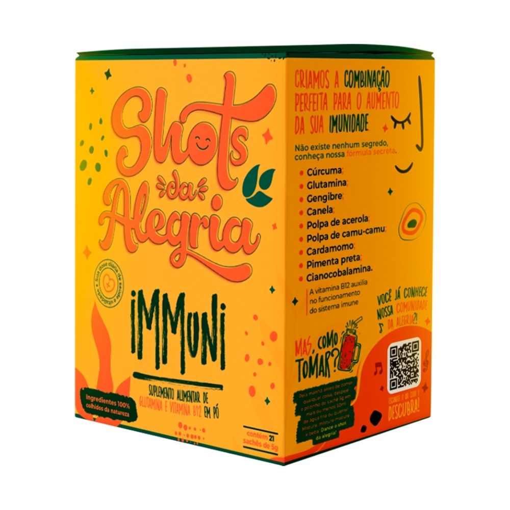Shots da Alegria Immuni Unilife (21 Sachês) 5g - Imagem 3