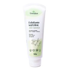Esfoliante Natural Aloe Cupuacu Livealoe 120g