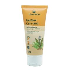 Gel de Aloe Vera e Cúrcuma Livealoe 100g