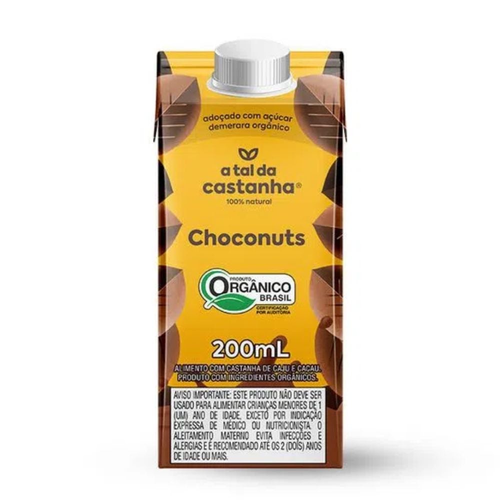 Bebida de Castanha de Caju Choconuts A Tal da Castanha 200ml