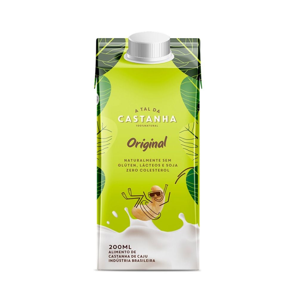 Bebida de Castanha de Caju Original A Tal da Castanha 200ml