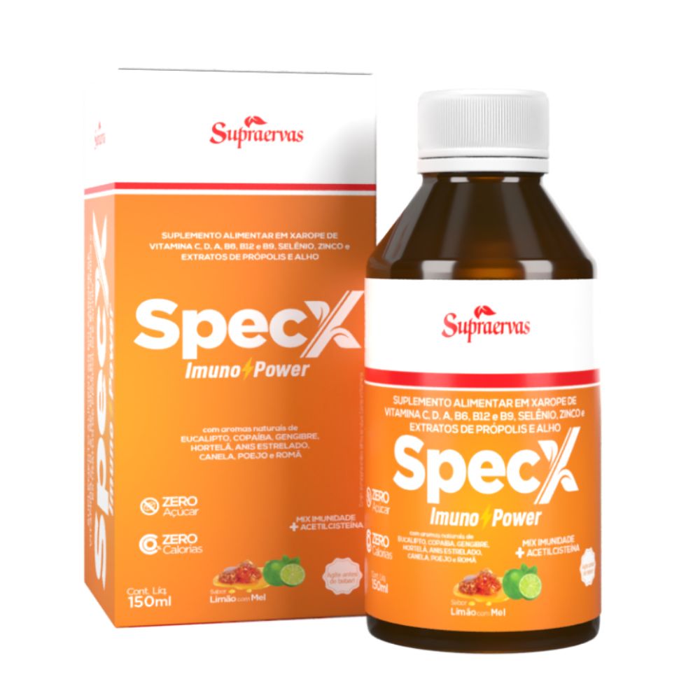 Specx Imuno Power Sabor Limão com Mel SupraErvas 150ml