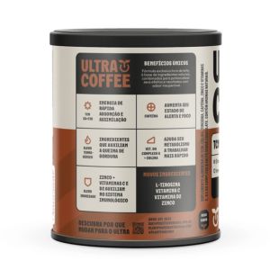 Suplemento Alimentar Ultracoffee Sabor Chocolate 220g - Imagem 2