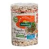 Biscoito de Arroz Integral com Linhaça Dourada, Quinoa e Arroz Preto Natural Life 80g