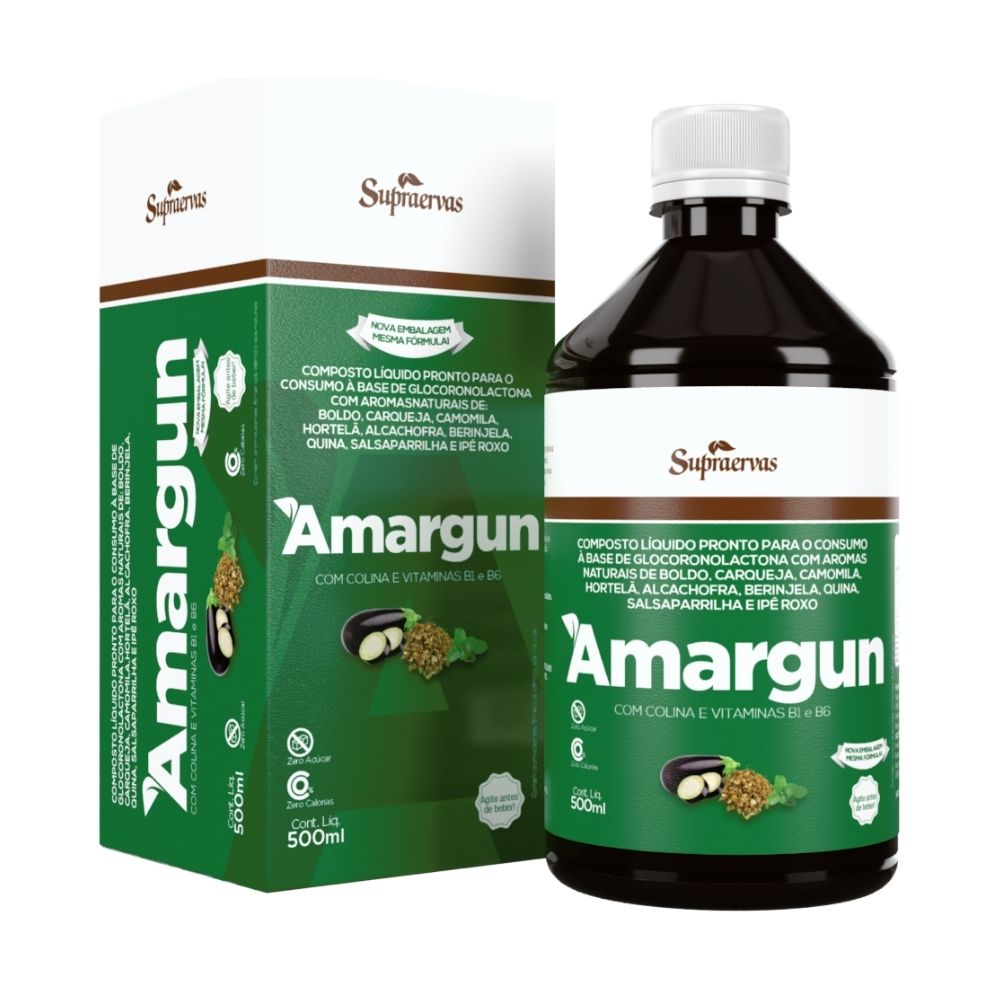 Chá Amargun SupraErvas 500ml